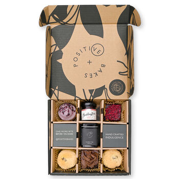 Afternoon Tea Treat Box For One | Plant Based, Gluten Free, Dairy Free, Eggless, 2 of 10