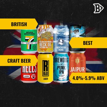 British Best Craft Beer Mixed Case With Eight Beers, 2 of 7