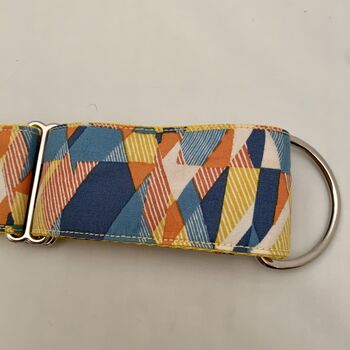 Martingale Collar In Abstract Print. Available Lead, 8 of 8