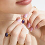 Amethyst Calming, Protection And Focus Necklace, thumbnail 4 of 10