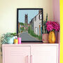 Circus Lane Stockbridge Edinburgh Scottish Travel Print, thumbnail 1 of 4