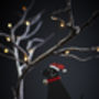 Black Labrador Dog Christmas Tree Decoration, thumbnail 3 of 4