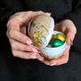 Easter Egg Paper Container Vintage Bunny, thumbnail 5 of 7