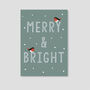 Mixed Christmas Card Pack Five Cards, thumbnail 6 of 7