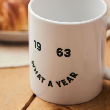 Personalised What A Year Smile Mug, 2 of 3