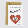 Be My Valentine Scratch Card / Three Colours, thumbnail 3 of 4