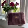 Personalised Soft Velvet Pleated Makeup Cosmetic Cube Bag, thumbnail 8 of 12