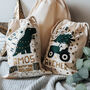 Personalised Tractor Christmas Sack, thumbnail 3 of 6