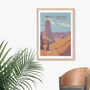 Bryce Canyon National Park USA Travel Poster Art Print, thumbnail 4 of 8