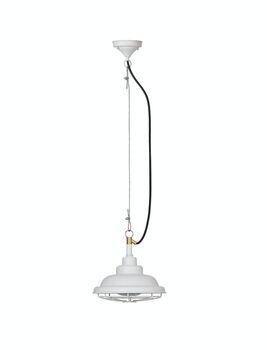 Layered Lilly White Outdoor Pendant Light, 2 of 2
