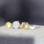 Celestial Sun And Moon Stud Earring Set, thumbnail 7 of 10