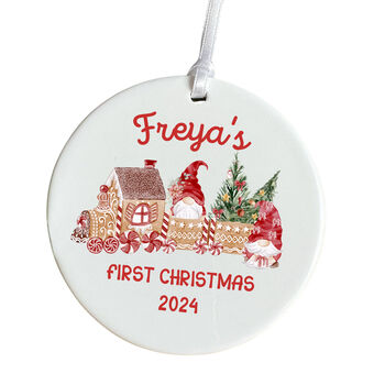 Personalised Baby's First Christmas Ornament Gift, 2 of 7
