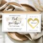 Holiday Scratch To Reveal Card, Surprise Birthday Voucher, Pack Your Bags Ticket, thumbnail 1 of 6