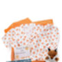 Boys Fox Cotton Pyjama, Book And Teddy Fox In A Box Gift Set, thumbnail 1 of 8