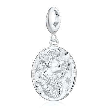 Engraved Sterling Silver Capricorn Zodiac Necklace, 5 of 9