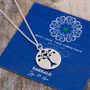 Birthstone Tree Of Life Pendant, thumbnail 4 of 12