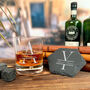 Personalised Monogram Whisky Glass W/ Stones And Tongs, thumbnail 3 of 7