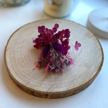Burgundy Hydrangea Flower Posy, 2 of 2