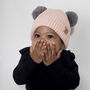 Satin Lined Beanie For Children One To Three Years, thumbnail 1 of 12