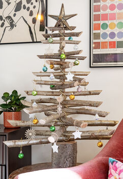 Eco Friendly Wooden Christmas Tree Sizes 2ft To 6ft, 10 of 11