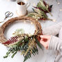Make A Wreath For Christmas Floristry Making Kit, thumbnail 2 of 10