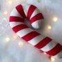 Large Candy Cane Lane Plush Christmas Decor, thumbnail 5 of 5