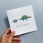 Dinosaur Father's Day Card, thumbnail 1 of 2