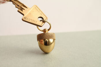 Acorn Photo Locket Keyring, 2 of 6