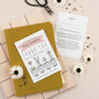 Thank You Teacher Personalised Seed Packet Gift, thumbnail 3 of 6