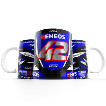 Rins #42 2026 Moto Racing Gp Bike Mug, 3 of 3