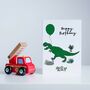 Personalised Dinosaur Money Pot Piggy Bank, thumbnail 6 of 7