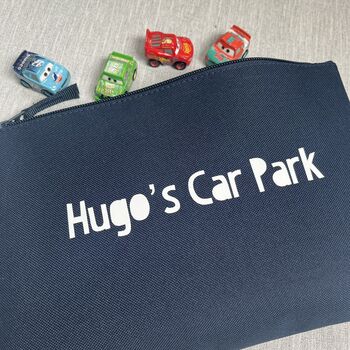 Personalised Football Pitch Travel Play Mat Bag, 4 of 5