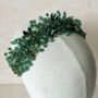 Emerald Green Headpiece, thumbnail 5 of 5