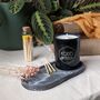 Black Candle Energising, Uplifting, For A Glorious Day, thumbnail 3 of 4