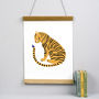 Tiger Friend Personalised Print, thumbnail 2 of 5