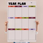 Large A1 Portrait Wall Planner | Year At A Glance, thumbnail 1 of 4