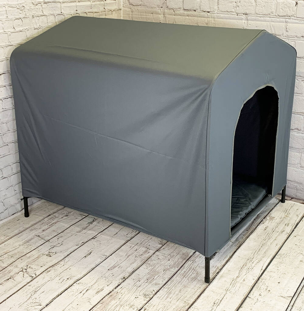Extra Large Dog Elevated Portable Dog Kennel By Garden Selections