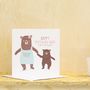 Happy Mothers Day Bear Card, thumbnail 2 of 2