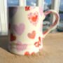Tankard Mug In Patchwork Heart Design, thumbnail 1 of 8