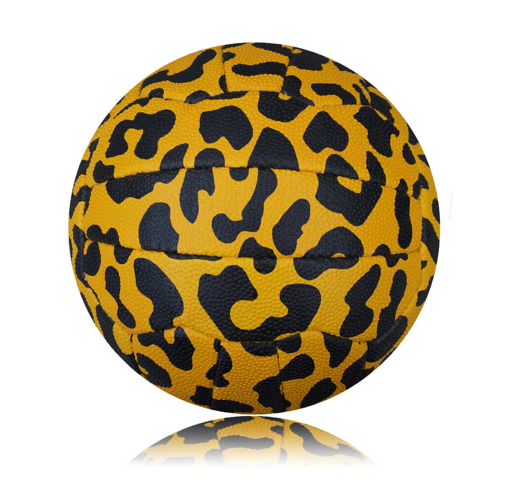 Leopard Print Training Netball Ball, 1 of 3