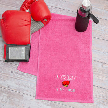 Boxing Sports Towel, 5 of 9
