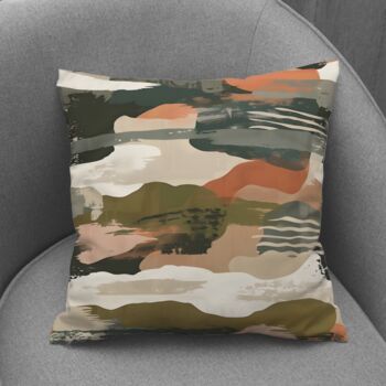 Dusk's Harmony Hand Made Poly Linen Cushions, 7 of 8