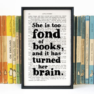 Gifts for Book Lovers | Gift Ideas for Bookworms | notonthehighstreet.com