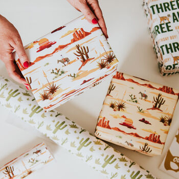 Luxury Wild West Wrapping Paper, 3 of 6