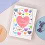 Personalised Soulmate Watercolour Heart Card, thumbnail 1 of 2