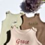 Safari Personalised Baby Dungarees Romper | Personalized Gift, thumbnail 3 of 11