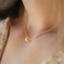 Floating Vegan Pearl Necklace, thumbnail 1 of 5