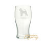 Personalised Soft Coated Wheaten Terrier Dog Engraved Glass, thumbnail 3 of 6