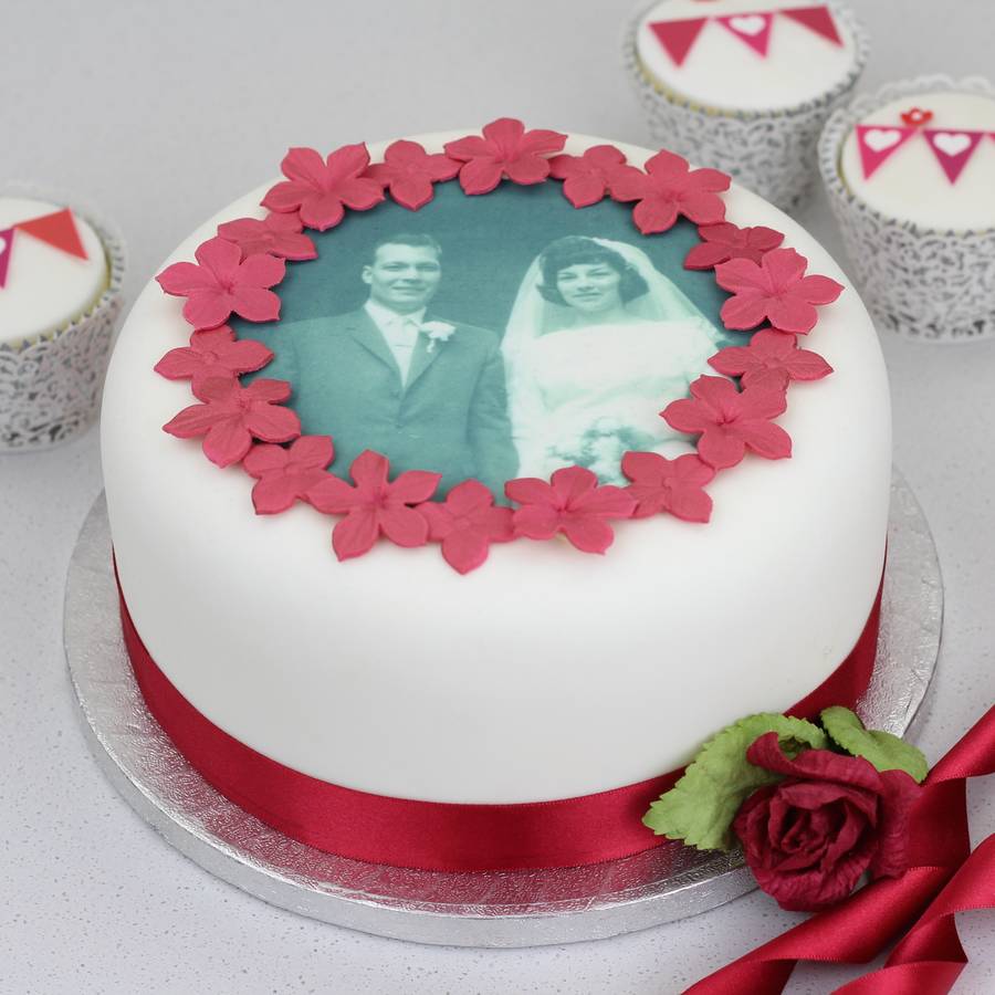 Personalised Wedding Anniversary Cake Decorating Kit By