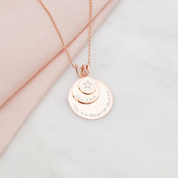 Triple Sterling Silver Sia Personalised Necklace By Bloom Boutique